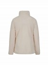 BJØRNSON Tindra Zigzag Fleece Vest Dames 4 seizoenen - Zacht - Off-White
