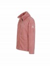 BJØRNSON Tindra Zigzag Fleece Vest Dames 4 seizoenen - Zacht - Oud-Roze