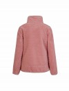 BJØRNSON Tindra Zigzag Fleece Vest Dames 4 seizoenen - Zacht - Oud-Roze