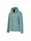BJØRNSON Tindra Zigzag Fleece Vest Dames 4 seizoenen - Zacht - Zeegroen