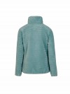 BJØRNSON Tindra Zigzag Fleece Vest Dames 4 seizoenen - Zacht - Zeegroen