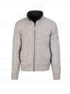 BJØRNSON Kabel Gebreid Wintervest (met teddyvoering) Heren Beige - VIGGO