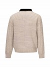 BJØRNSON Kabel Gebreid Wintervest (met teddyvoering) Heren Beige - S-6XL - VIGGO