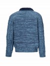 BJØRNSON Kabel Gebreid Wintervest (met teddyvoering) Heren Blauw - S-6XL - VIGGO