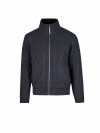Kabel Gebreid Wintervest (met teddyvoering) Heren Donkerblauw - S-6XL - VIGGO