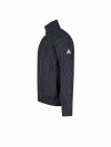Kabel Gebreid Wintervest (met teddyvoering) Heren Donkerblauw - S-6XL - VIGGO