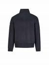 Kabel Gebreid Wintervest (met teddyvoering) Heren Donkerblauw - S-6XL - VIGGO