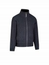 Kabel Gebreid Wintervest (met teddyvoering) Heren Donkerblauw - S-6XL - VIGGO
