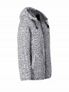 BJØRNSON Sherpa Fleece Vest Zacht / 4 Seizoenen Dames Antraciet - XANDRA 