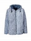 BJØRNSON Sherpa Fleece Vest Zacht / 4 Seizoenen Dames Blauw - XANDRA 