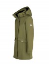 Softshell Parka Jas 4 Seizoenen Dames Mayfly groen Ylva