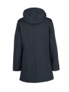 Softshell Parka Jas 4 Seizoenen Dames Donkerblauw Ylva