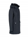 Softshell Parka Jas 4 Seizoenen Dames Donkerblauw Ylva