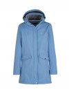 Softshell Parka Jas 4 Seizoenen Dames Koren blauw Ylva