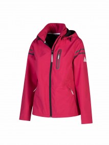 BJØRNSON Softshell Zomerjas Dames Granita Rood - Winddicht - Ademend - JINTE