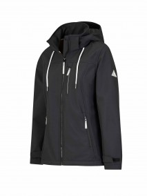 BJØRNSON Softshell Jas 4 seizoenen Dames Zwart - KAISA