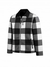 STØRVIK Houthakkers Fleece Vest (Lumberjack) Wit LONDON