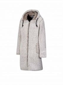 BJØRNSON Ona Parka Sherpa Fleece Vest Dames 4 seizoenen - Blauw