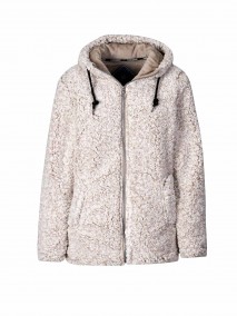 BJØRNSON Sherpa Fleece Vest Zacht / 4 Seizoenen Dames Beige - XANDRA 