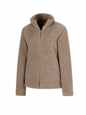 Bjornson Fleece Vest 4 Seizoenen Dames Beige - 36-56 - MAIKE