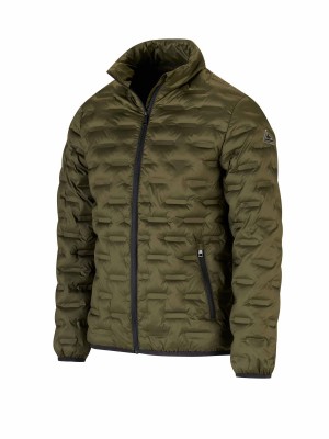 Bjornson Stepjack Zomerjas Heren Olijfgroen - Winddicht - Padded - NIKLAS