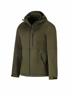 Bjornson Zomerjas Softshell Heren Olijfgroen - Winddicht - Ademend - Olaf