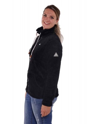 Bjørnson Fleece Vest Super Soft Dames Zwart - Elin
