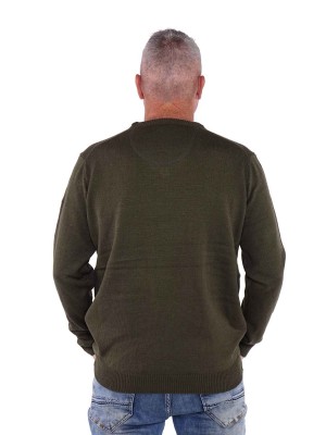 Pullover v hals lichtblauw kopen? Bjornson.nl €39,95 Bjornson herentrui V hals antracietgrijs Anders