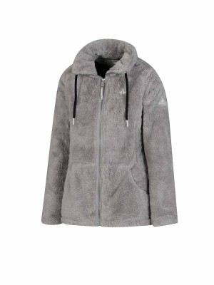 BJØRNSON Elin Coral Fleece Vest Dames 4 seizoenen - Zacht - Zwart