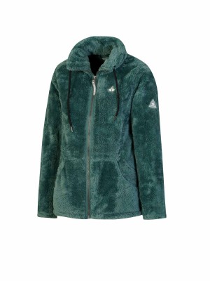 BJØRNSON Elin Coral Fleece Vest Dames 4 seizoenen - Zacht - Groen