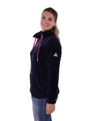 BJØRNSON Coral Fleece Vest Zacht / 4 seizoenen Dames Donkerblauw - 36-56 - ELIN