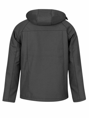 STØRVIK Softshell Winterjas Teddy Gevoerd Heren Zwart - Gore