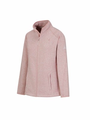 BJØRNSON Gebreid Vest 4 Seizoenen Dames Oud-Roze Melange - OLENKA