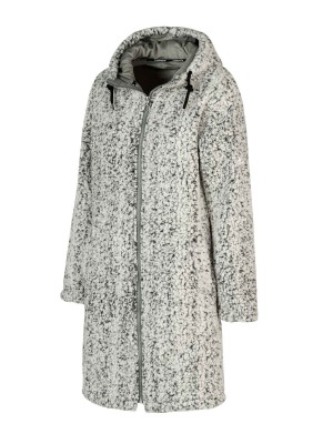 Parka Sherpa Fleece Vest Zacht / 4 Seizoenen Dames Antraciet Melange - 36-52 - ONA