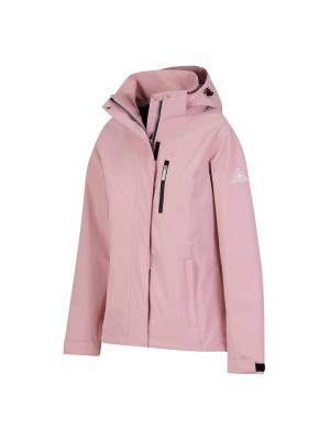 BJØRNSON Regenjas Zomerjas Dames Waterdicht Oud Roze - SHELBY