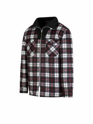 STØRVIK Stanley Thermo Fleece Vest / Houthakkers Jas - Zwart