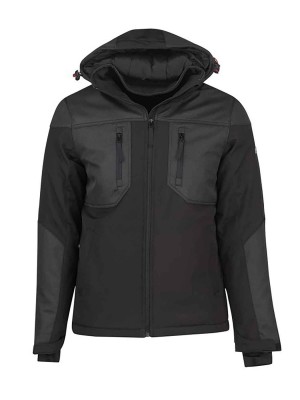 Softshell Winterjas Winddicht Heren Antraciet - Maat S-4XL - Stefan 