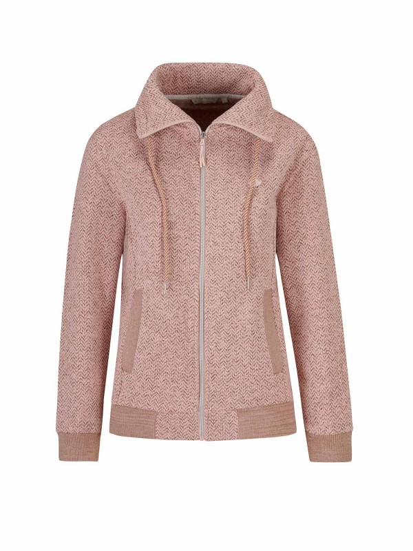 Bjornson Fleece Vest 4 Seizoenen Dames Pastel Roze - 36-56 - GEDDA