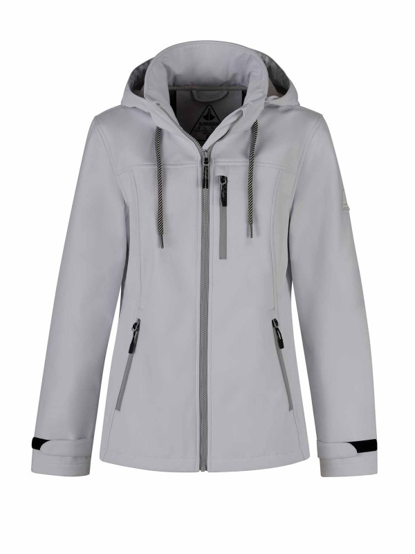 BJØRNSON Softshell Jas 4 seizoenen Dames Wit - KAISA