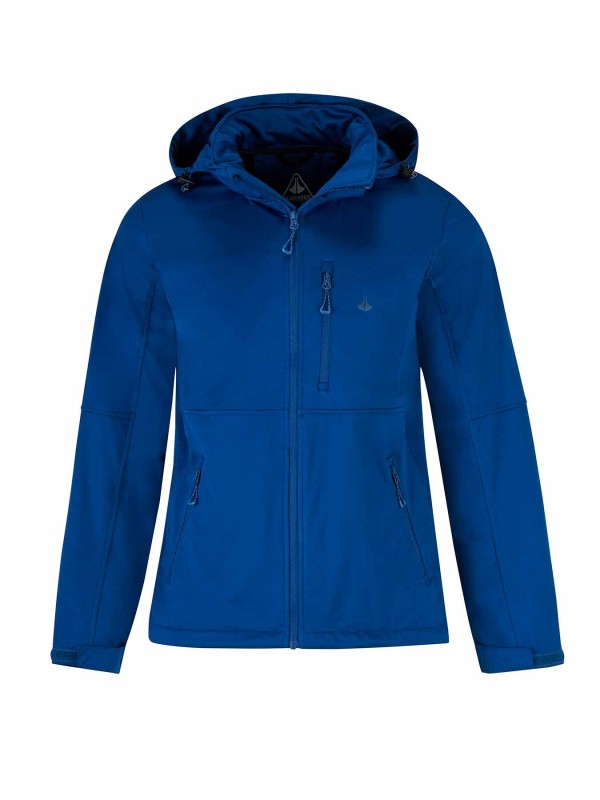Bjornson Zomerjas Softshell Heren Blauw - Winddicht - Ademend - Olaf