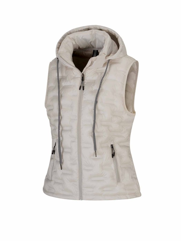 Bjornson Bodywarmer 4 seizoenen Dames - Winddicht - Off-White - CLARA