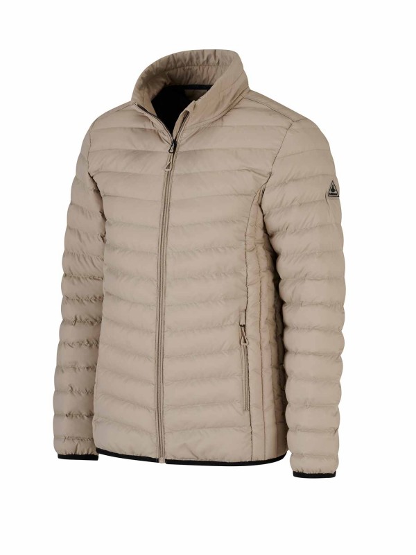 Bjornson Stepjack Zomerjas Heren Taupe - Winddicht - Padded - JEPPE