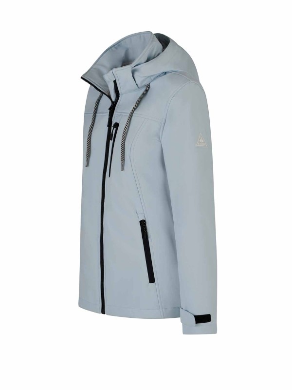 BJØRNSON Softshell Jas 4 seizoenen Dames Lichtblauw - KAISA