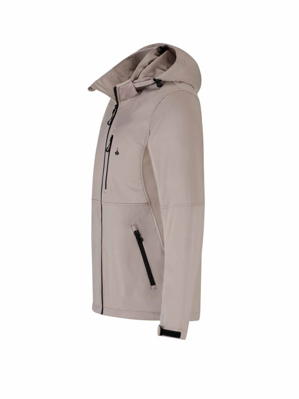 Bjornson Zomerjas Softshell Heren Taupe - Winddicht - Ademend - Olaf