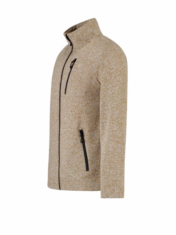 Bjornson Gebreid Vest 4 Seizoenen Heren Taupe - TORD