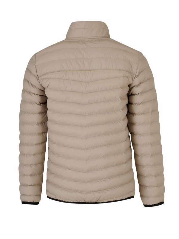Bjornson Stepjack Zomerjas Heren Taupe - Winddicht - Padded - JEPPE