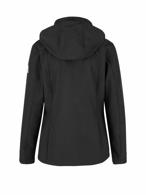 BJØRNSON Softshell Jas 4 seizoenen Dames Zwart - KAISA