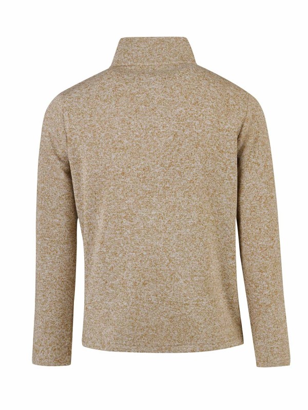 Bjornson Gebreid Vest 4 Seizoenen Heren Taupe - TORD