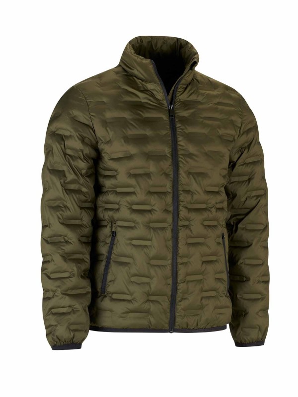 Bjornson Stepjack Zomerjas Heren Olijfgroen - Winddicht - Padded - NIKLAS