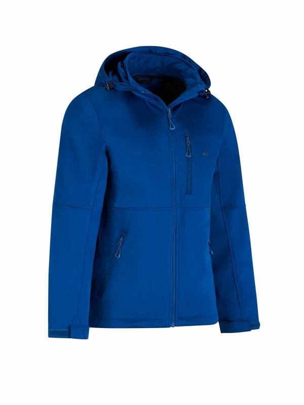 Bjornson Zomerjas Softshell Heren Blauw - Winddicht - Ademend - Olaf